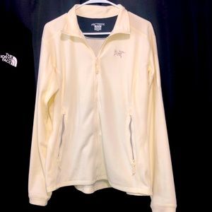 Arcteryx Delta LT Zip Cream Fleece Jacket